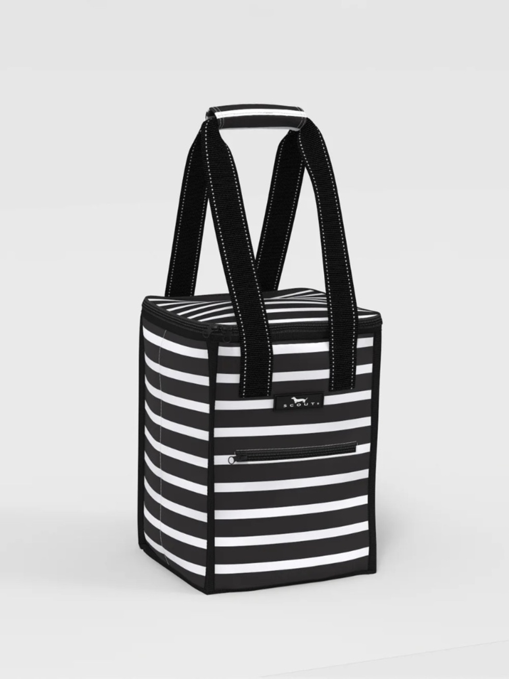 Scout Pleasure Chest Cooler Bag Medium Fleetwood Black & White Stripe
